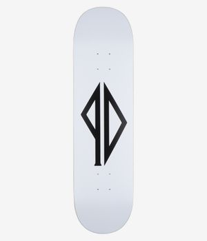 Pissdrunx OG Logo 8.375" Skateboard Deck (white)
