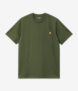 Carhartt WIP American Script Organic T-Shirt (tarragon)