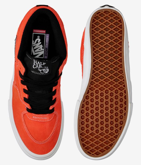 Vans Skate Half Cab Schuh (flame white)