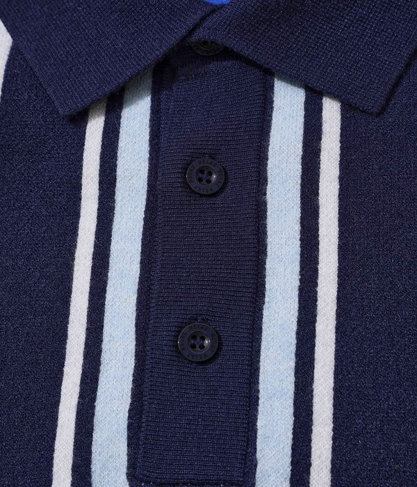 Hélas Bronx Knit Polo-Shirt (navy)
