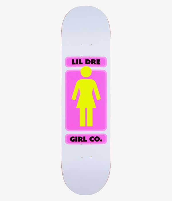 Girl Lil Dre '93 Til 8.25" Skateboard Deck (white)