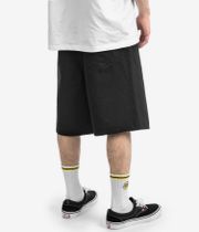 Shop Vans Covina 5 Pocket Baggy Denim Shorts washed black online
