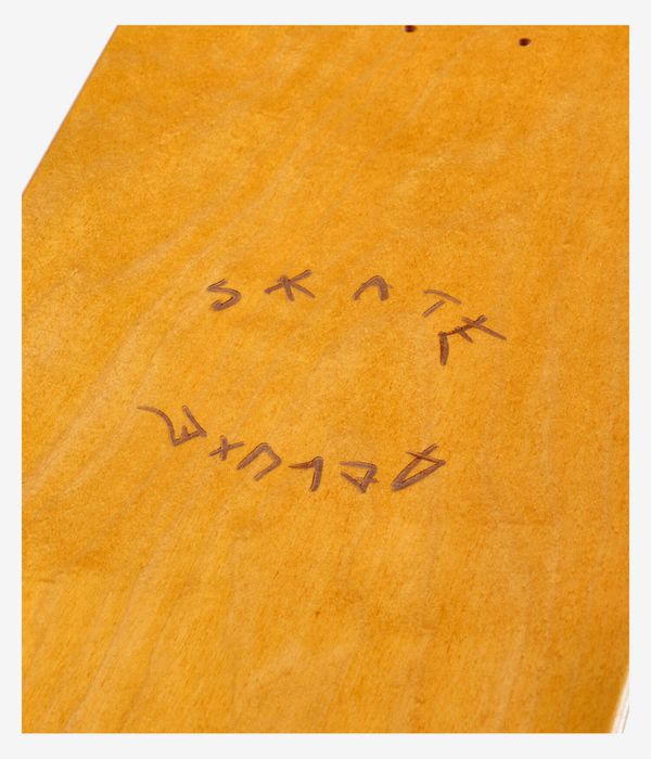 skatedeluxe Toad Rocket Shape 9.25" Skateboard Deck (orange)