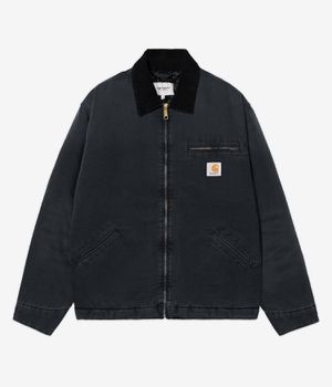 Carhartt WIP OG Detroit Organic Dearborn Chaqueta (black stone canvas)