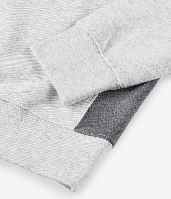 skatedeluxe SD Half Zip Sweatshirt (heather white)