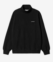 Carhartt WIP Script Mockneck Sweatshirt (black)