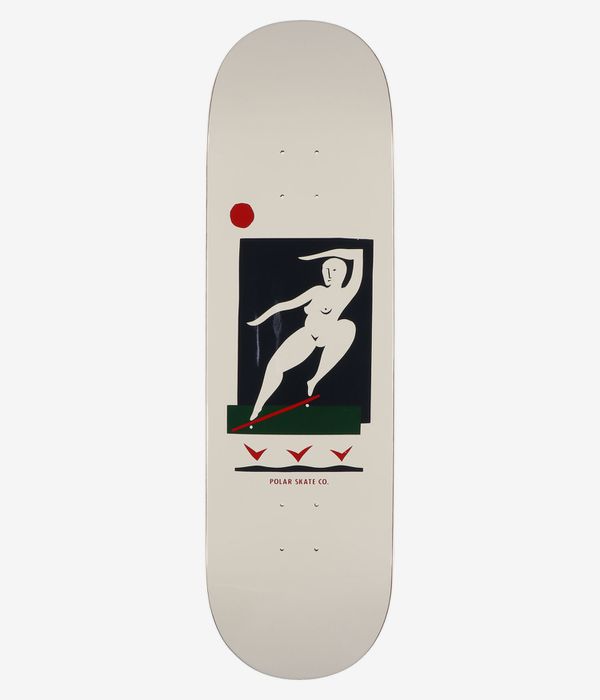 Polar Team BS Smith 9" Skateboard Deck (cream)