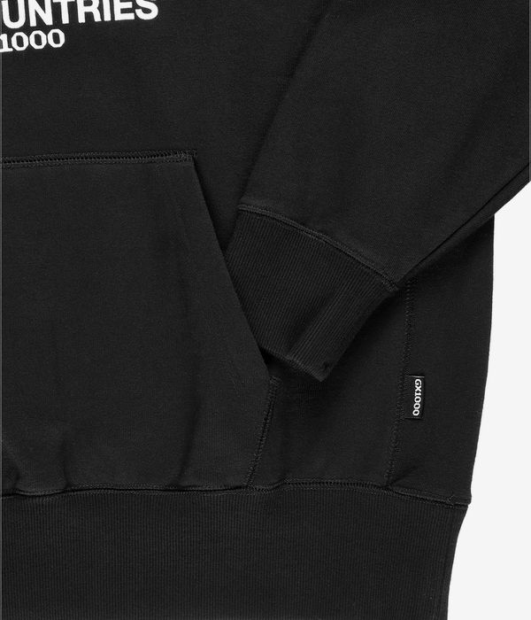 GX1000 Bomb Hills Bluzy z Kapturem (black)