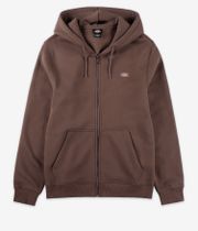 Dickies Oakport Zip-Sweatshirt avec capuchon (timber brown)