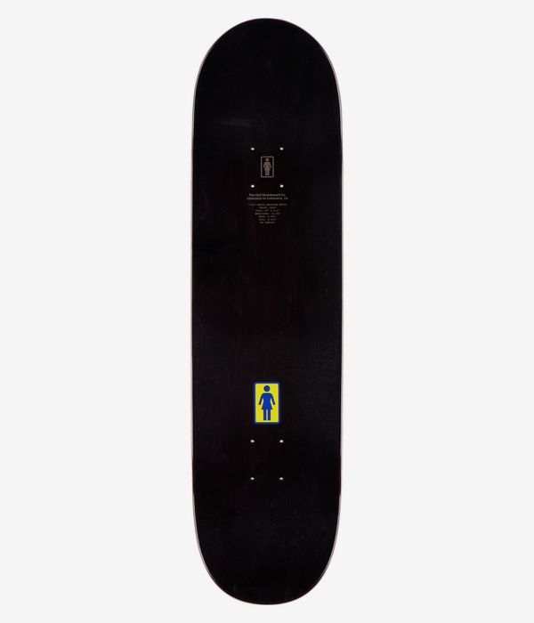 skatedeluxe x Girl 93 Til 8.5" Skateboard Deck (red)