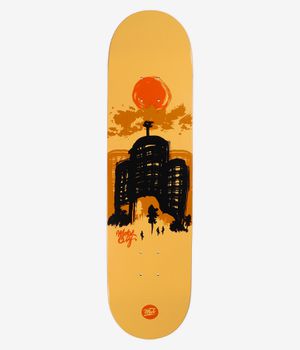 MOB Cathedral 8.125" Planche de skateboard (orange)