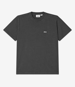 Obey Lowercase Pigment T-Shirt (pigment pirate black)