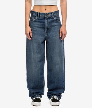 Carhartt WIP W' Brandon Pant Smith Jeans women (blue marble used wash)