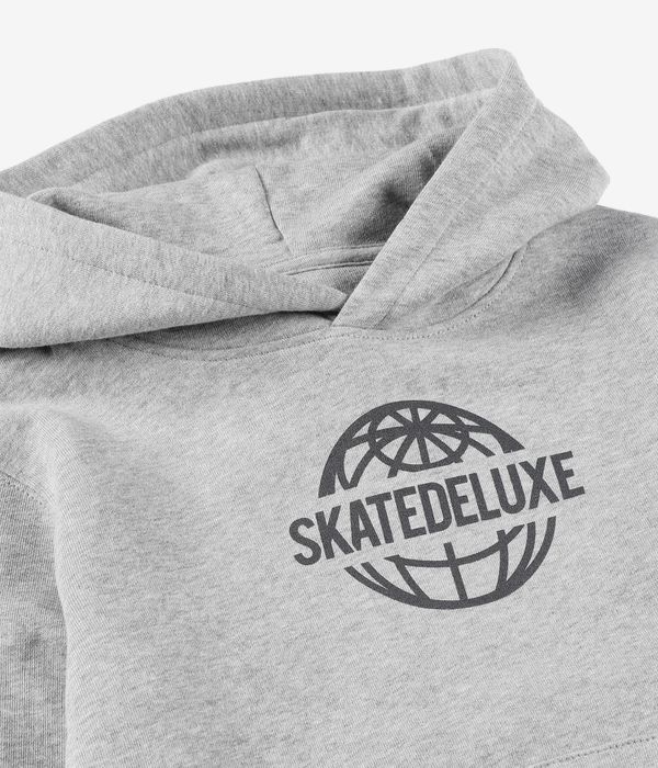 skatedeluxe World sweat à capuche kids (heather grey)