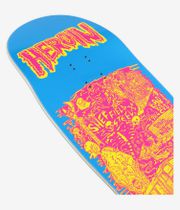 Heroin Skateboards Dead Dave Allegory Of Fear 10.1" Skateboard Deck (blue)