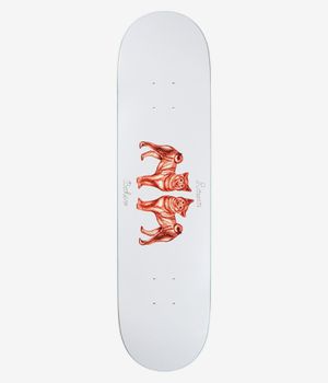 Baker Rowan Eraser Head 8" Skateboard Deck (white)