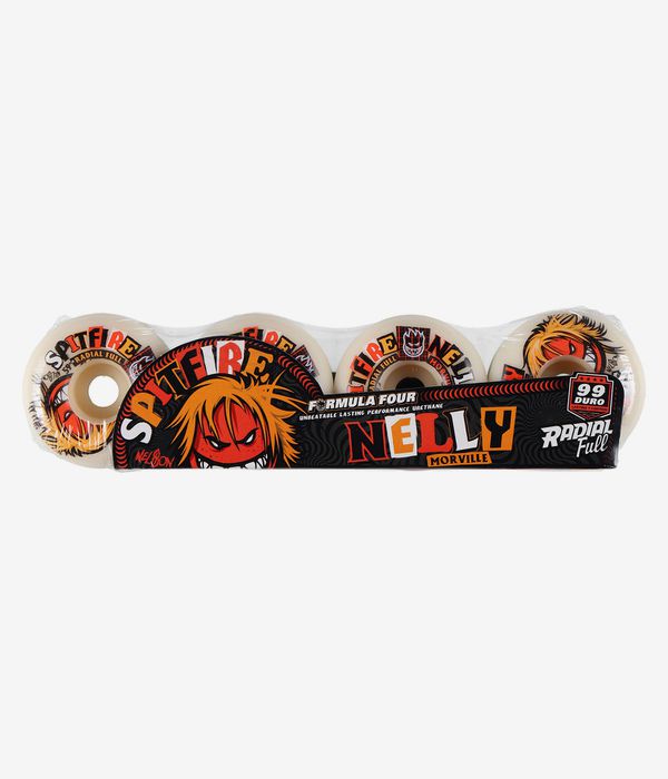 Spitfire Formula Four Morville Rough Cut Radial Full Wheels (natural) 59 mm 99A 4 Pack