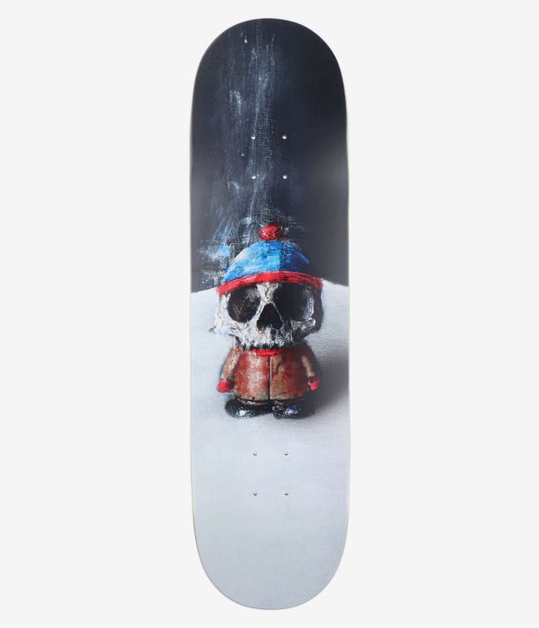 Zero Burleigh Southpark Horror 8.5" Skateboard Deck (matte black)