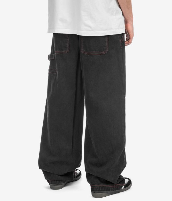 Poetic Collective Sculptor Denim Jeans (black red)