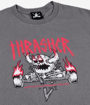 Thrasher x Toy Machine Monster-Gram T-Shirt (charcoal)