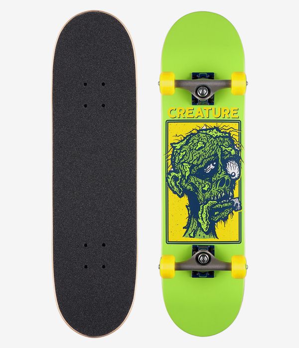 Creature Return Of The Fiend 7.8" Complete-Skateboard (green yellow)