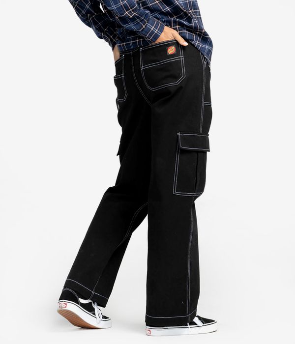 Santa Cruz Workers Cargo Jeans women (black white)