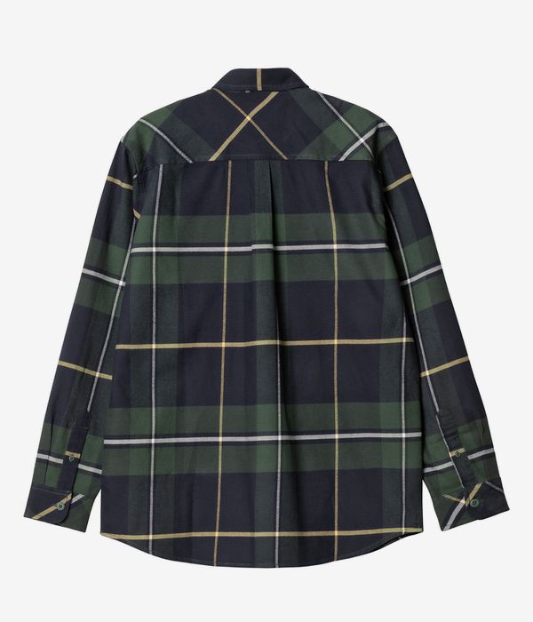 Carhartt WIP Garnett Hemd (check sycamore tree)