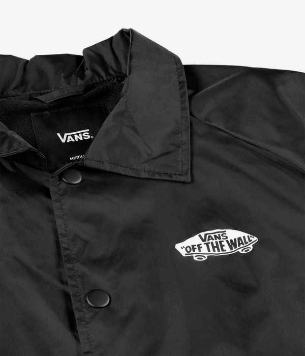 Black and white vans jacket on sale