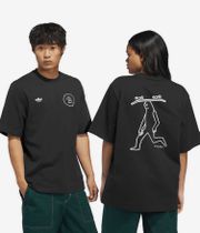 adidas Gonz GRA 1 T-Shirt (black ice purple)