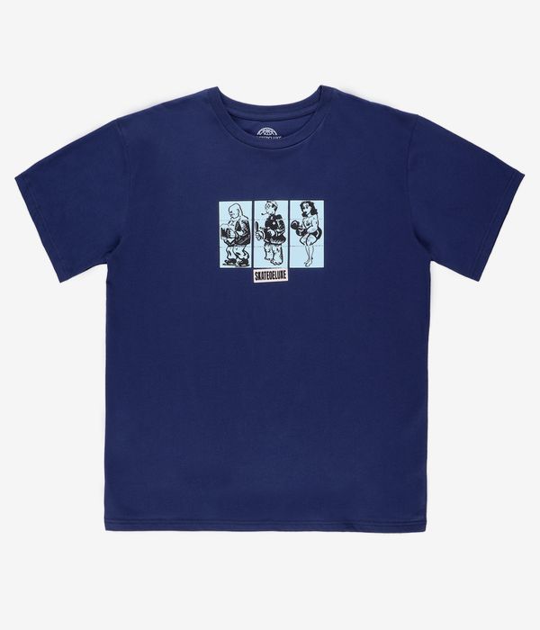 skatedeluxe Puzzle Organic T-Shirt (navy)