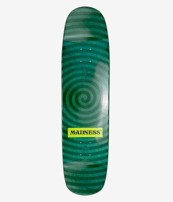 Madness Mind Control Super Sap 8.375" Skateboard Deck (black white)