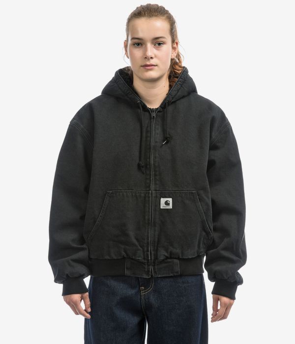 Carhartt WIP W' OG Active Smith Veste women (black stone washed)