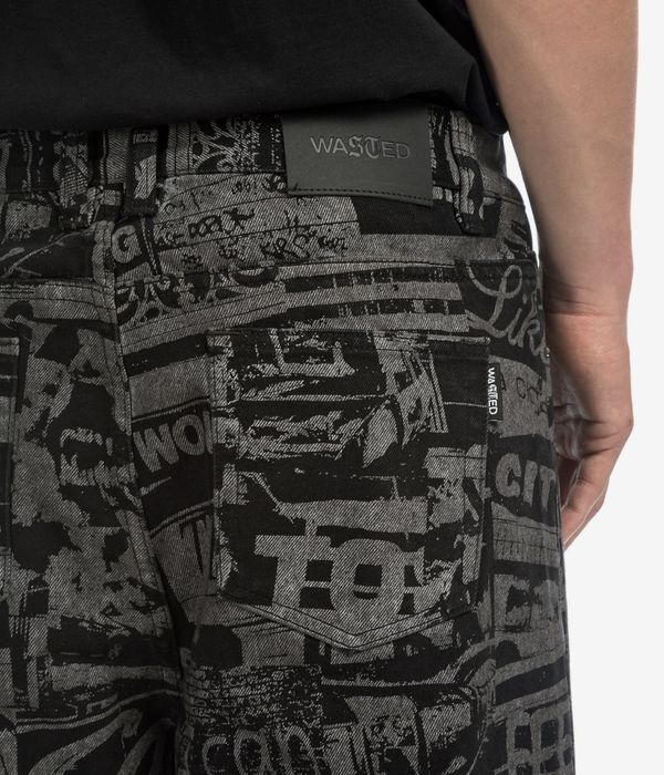 Wasted Paris Mind Casper Pantalons (black faded black)