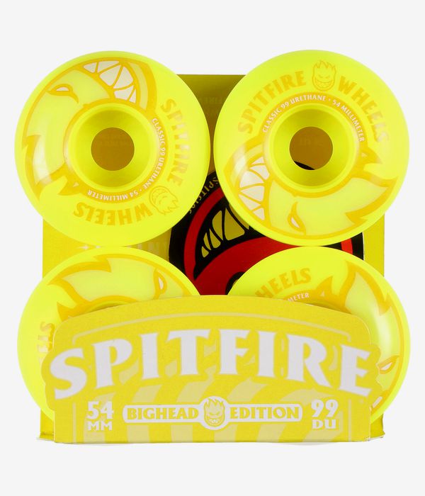 Spitfire Neon Bigheads Classic Rollen (neon yellow) 54mm 99A 4er Pack