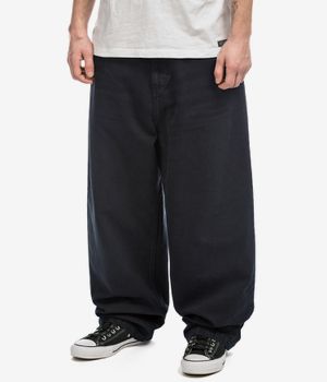 Carhartt WIP Brandon Pant Organic Dearborn Hose (black grind wash)