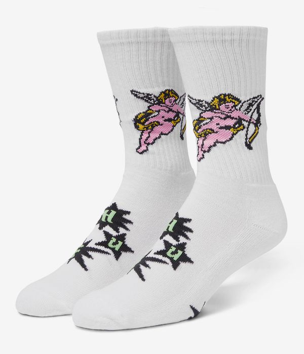 HUF Cupid Calzini US 8-12 (white)