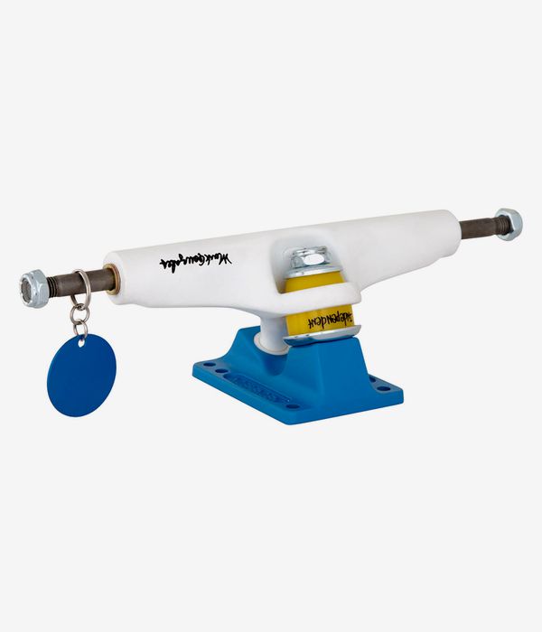 Independent 166 Stage 4 Standard Mark Gonzalez Truck (flat white blue) 9"