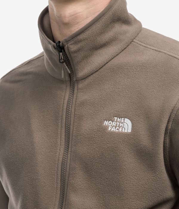 The North Face Glacier Fleece Jacke (mocha brown)