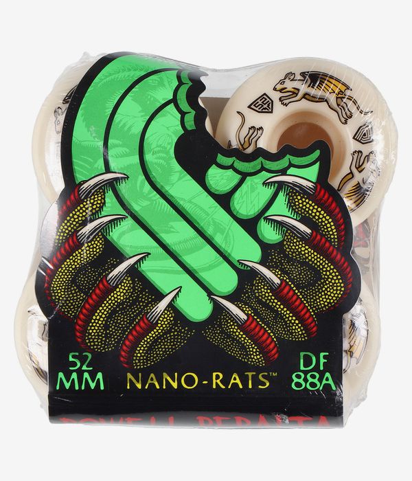 Powell-Peralta Dragons Nano Rat V4 Rollen (off white) 52 mm 88A 4er Pack