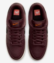 Nike SB Dunk Low Pro Iso Shoes (burgundy crush black mystic date)