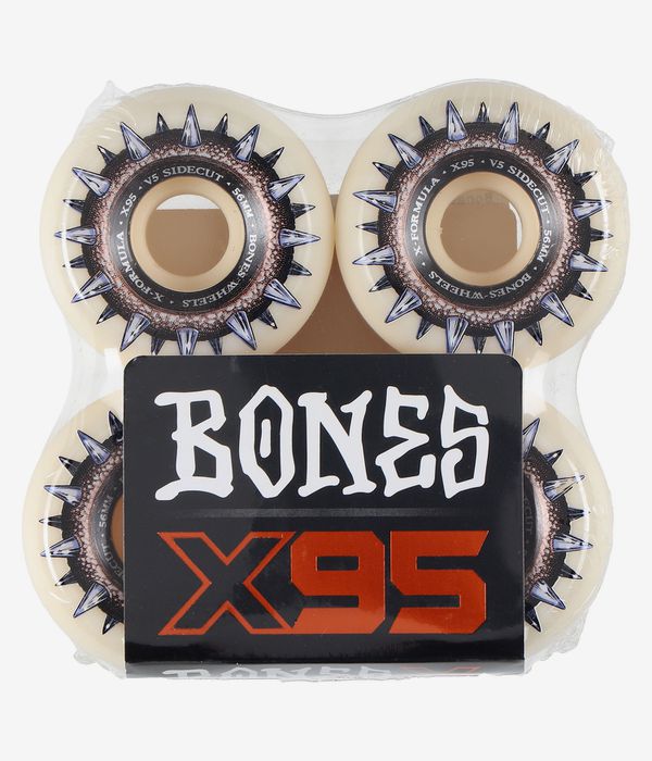 Bones Street Cleats X Formula V5 Rollen (white) 56 mm 95A 4er Pack