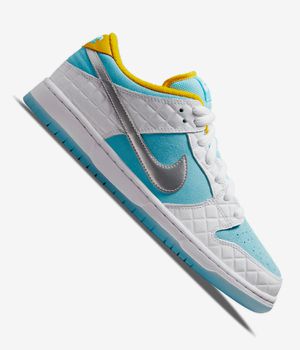 Nike SB Dunk Low Pro x FTC Shoes (lagoon pulse metallic silver)
