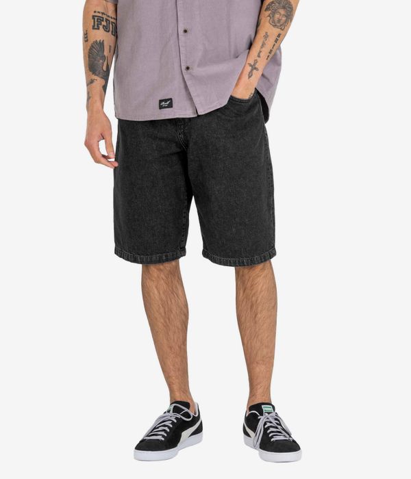 REELL Solid Shorts (zeros stone black)