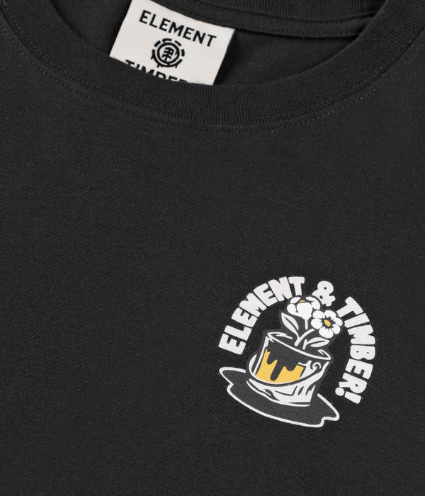 Element x Timber! Flower Pot T-Shirt (flint black)