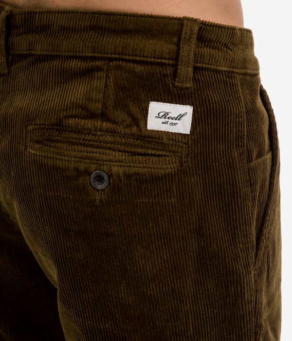 REELL Regular Flex Chino Pantalons (brown cord)