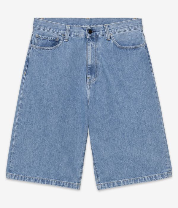 Carhartt WIP Langdon Cotton Smith Shorts (blue stone bleached)