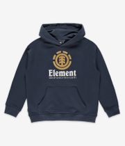 Element Vertical Hoodie kids (eclipse navy yellow)
