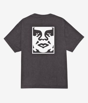 Obey Bold Icon Face T-Shirt (pigment dusty black)