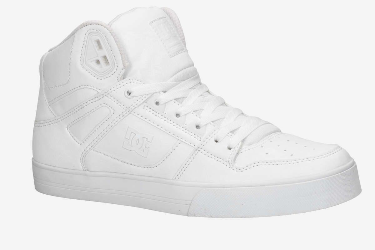 DC Pure High Top WC SE SN Shoes (white white white)