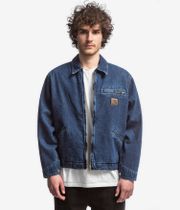 Carhartt WIP Rider Smith Giacca (blue stone washed)